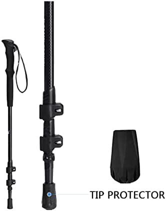 Trekking Pole Accessories Extra Thick and Wear Resisting Rubber Tips Snow Support Mud Support for Hiking Poles for All Common Trekking Poles, Hiking Sticks, Nordic Walking Poles with a Inner Diameter of 11mm/0.43"