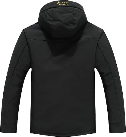 Men's Warm Winter Coats Waterproof Ski Jacket Windproof Snow Coat Mountain Windbreaker Hooded Raincoat