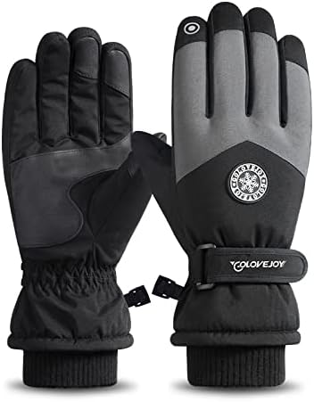 Winter Ski Snow Gloves for Men, Women, Youth | Touchscreen & Waterproof Cold Weather Hand Warming Gloves Winter Work Gloves