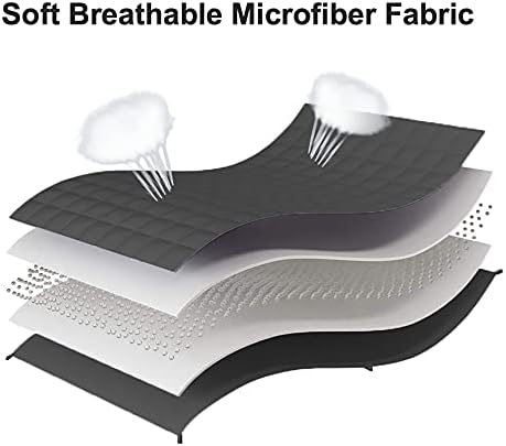 L'AGRATY Weighted Blanket - 40"x60" 10lbs Breathable Weighted Heavy Blanket Microfiber Material with Glass Beads or All-Season Summer Fall Winter