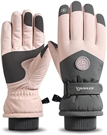 Winter Ski Snow Gloves for Men, Women, Youth | Touchscreen & Waterproof Cold Weather Hand Warming Gloves Winter Work Gloves