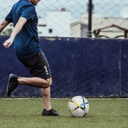 XEDGE Official Size Soccer Ball,Size 5 Training Ball for Girls,Boys,Youth Teenagers,Adults,Machine Stitched for Indoor Outdoor Play