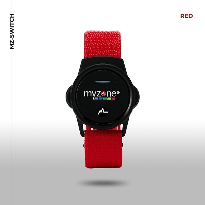 MYZONE MZ-Switch Physical Activity Heart Rate Monitor – A Water Proof Fitness Tracker for Wrists, Arms & Chest