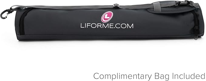 Liforme Printed Yoga Mat Collection - Free Yoga Bag Included - Patented Alignment System, Warrior-like Grip, Non-Slip, Eco-friendly, Sweat-resistant, Long, Wide and Thick for Comfort