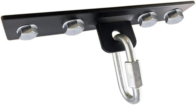 Qualward Heavy Bag Hanger Bracket for Wood Beam, Stainless Steel Swing Hangers Ceiling Wall Mount