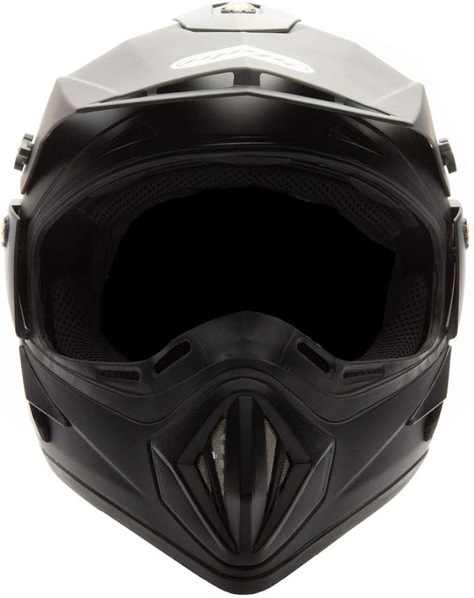 MMG Adult Motorcycle Off Road Helmet DOT - MX ATV Dirt Bike Motocross UTV - with Goggles