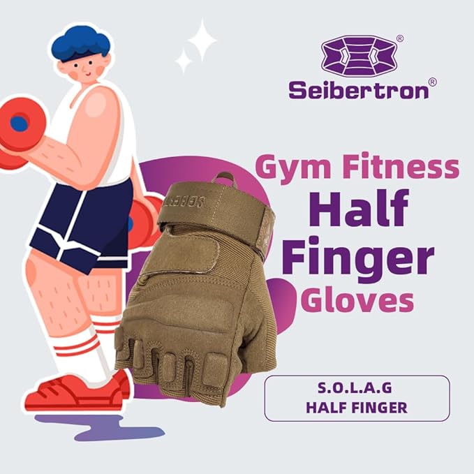 Seibertron Adult Or Youth S.O.L.A.G Sports Outdoor Water Resistant Full Finger Touchscreen Gloves