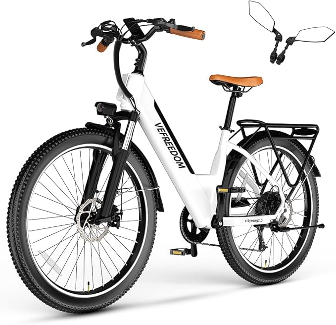 πππππ Peak Electric Bike for Adults,up ππ Miles Removable Battery Ebike, 26" UL Certified Electric Mountain E Bike,Adult Electric Bicycles for Commute Beach Snow