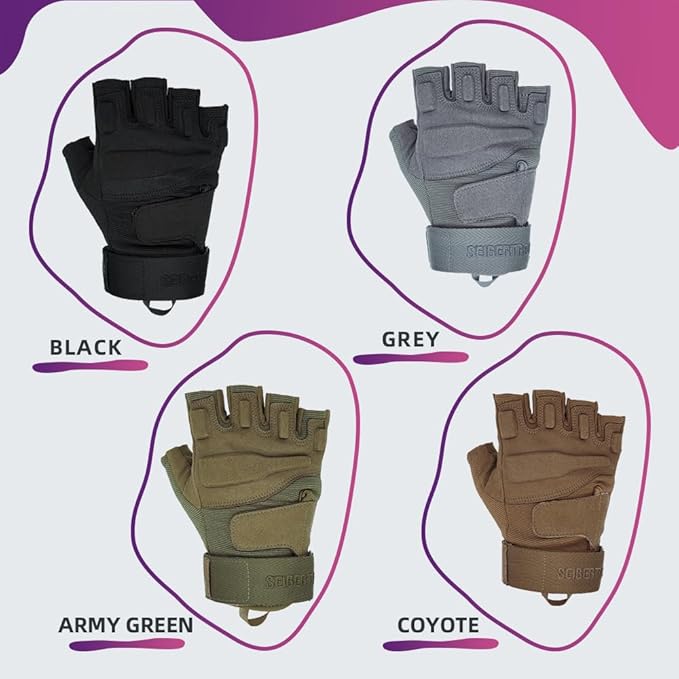 Seibertron Adult Or Youth S.O.L.A.G Sports Outdoor Water Resistant Full Finger Touchscreen Gloves