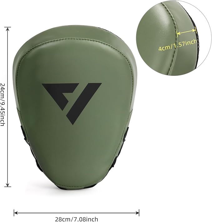 Valleycomfy Boxing Punching Mitts,Boxing Pads Mitts for Men,Ideal for Boxing Training,Kickboxing,Martial Arts