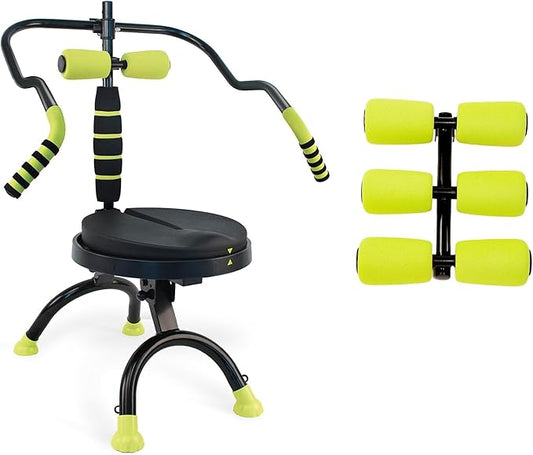 Ab Fitness Machine System Provides An Abdonimal And Muscle Activating Workout with Aerobics to Burn Calories and Workout