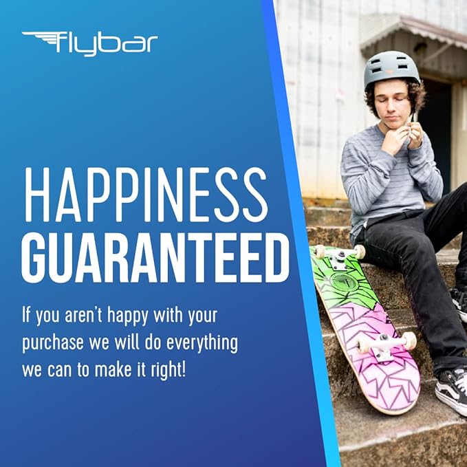 Flybar Bike Helmet- Multi Sport Dual Certified Adjustable Dial, Lightweight Skateboard Helmet, Roller Skating, Pogo, Electric Scooter, Snowboard, Boys and Girls Kids- Adults Helmets
