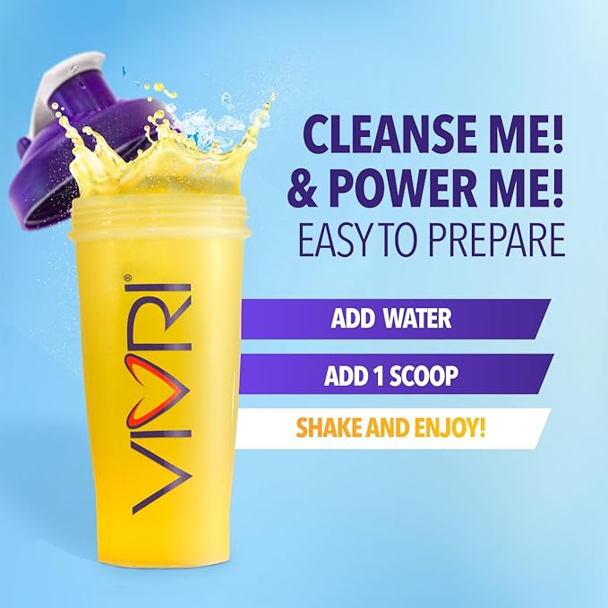 VIVRI 10-Day Challenge | Vanilla | Complete Nutrition System for Weight Loss, Full-Body Health & Energy | 20 Meals with Premium Triple Protein, Coffee Alternative & Gut Cleanse | With Shaker