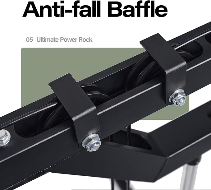 Major Fitness Drone2 Smith△ Machine – All-in-One Home Gym Squat Rack with Weight Bar, Dual LAT Pull-Down Systems & Cable Crossover Machine for Full-Body Workouts