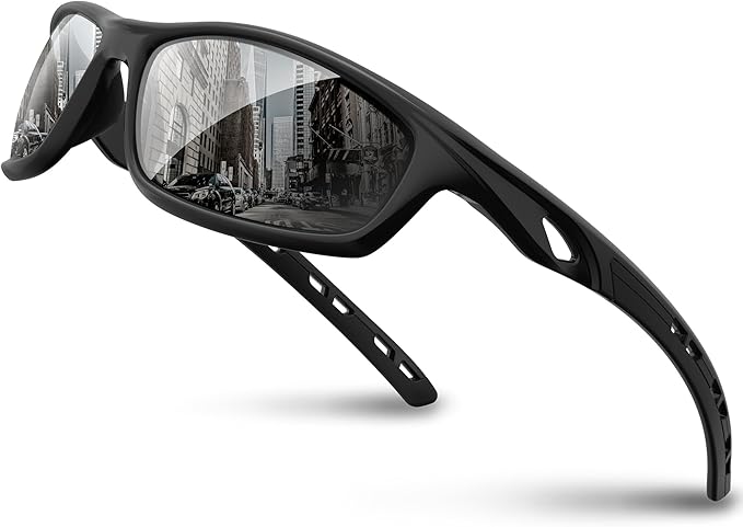 RIVBOS Sunglasses for Men Women Polarized UV Protection Sports Fishing Driving Shades Cycling RB833