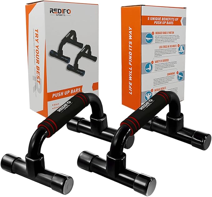 Push Up Bars Strength Training - Workout Stands With Ergonomic Push-up Bracket Board with Non-Slip Sturdy Structure Portable for Home Fitness Training, Push Up Stands Handle for Floor Workouts