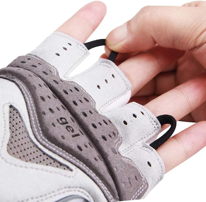 CXWXC Cycling Gloves for Men Women - Breathable Gel Road Mountain Bike Riding Gloves - Anti-Slip Bike Glove for Fitness Cycling Training Outdoor Sports