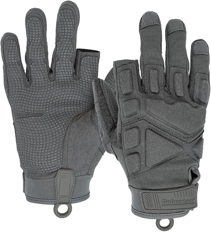 Seibertron Adult Or Youth S.O.L.A.G Sports Outdoor Water Resistant Full Finger Touchscreen Gloves