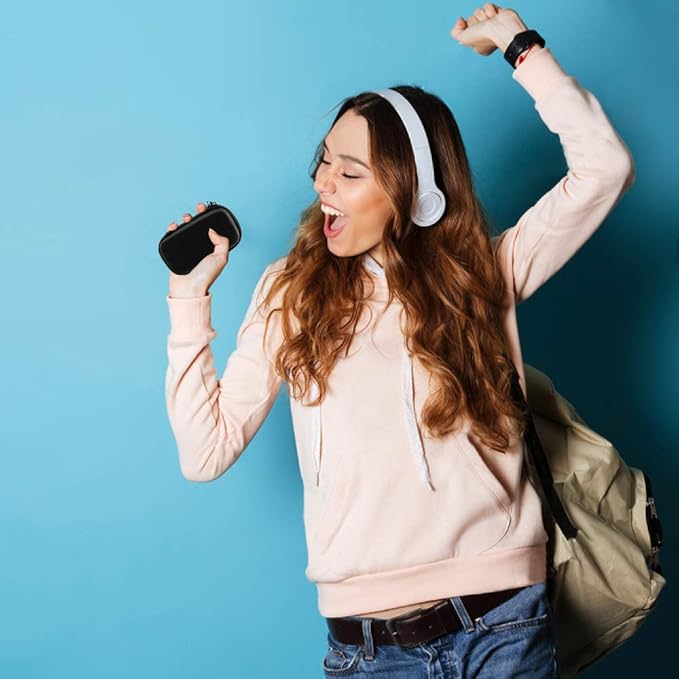 MP3 & MP4 Player Case for Luoran/for innioasis/for TIMMKOO/for MYMAHDI/for Phinistec/Music Players Bluetooth. MP3 Player for Kids Storage Box Fit for Earbuds, USB Cable and More (Bag Only)