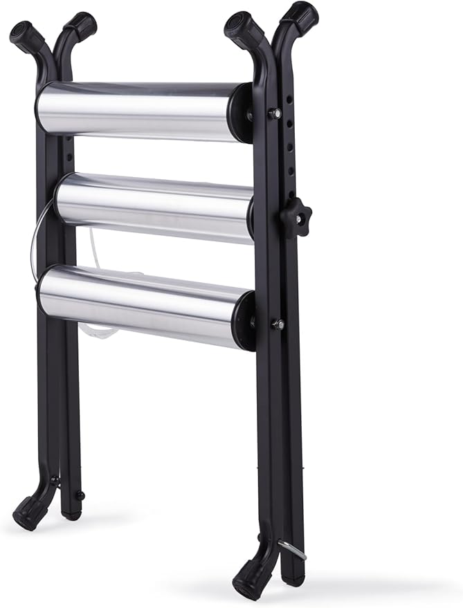 Saris Aluminum Rollers Indoor Bike Resistance Trainer Cycling Exercise Training Enhance Your Balance For Mountain Biking, Racing & Strength Training