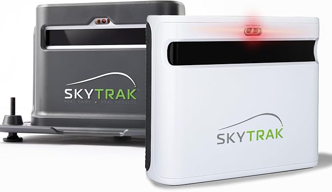 SkyTrak+ Launch Monitor & Golf Simulator Protective Shield - Tour-Level Swing Analysis with Dual Doppler Radar, Enhanced Camera, Real-time Simulation, Wi-Fi, USB-C Charging