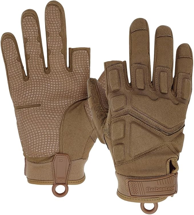 Seibertron Adult Or Youth S.O.L.A.G Sports Outdoor Water Resistant Full Finger Touchscreen Gloves