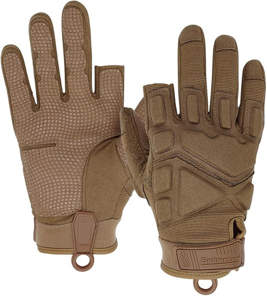 Seibertron Adult Or Youth S.O.L.A.G Sports Outdoor Water Resistant Full Finger Touchscreen Gloves