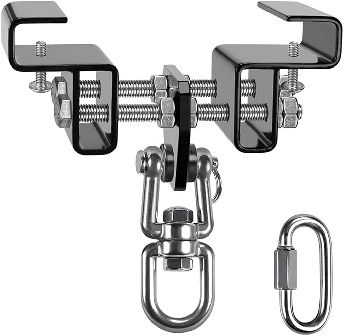 BeneLabel Punching Bag Hanger, Heavy Bag Mount, Boxing Bag Kit, Holder, Wall Mount, Accessories for Beam, 400KG Capacity