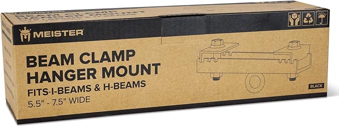 Meister - Clamp Suspension Bracket for Boxing and MMA, Suspension Straps and roof Accessories