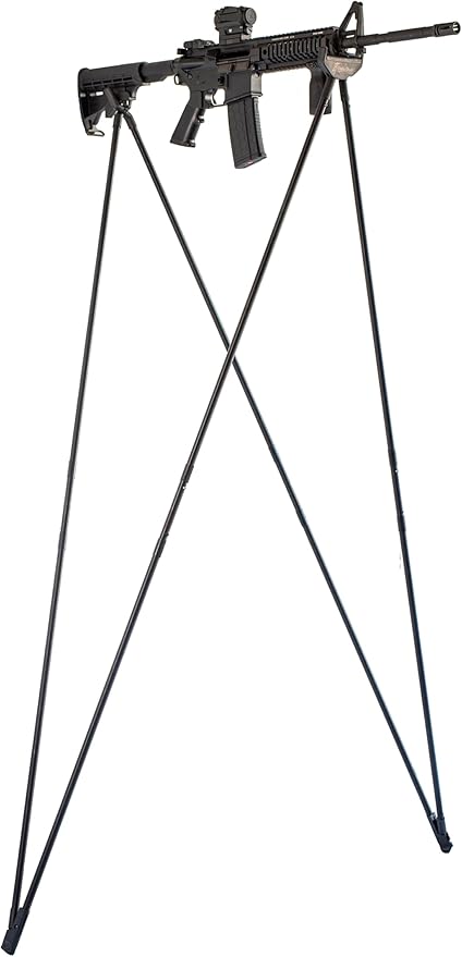 Mountain Shooting Stick – Adjustable, Lightweight Rifle Shooting Gear, fits Heights 51" to 78", Perfect for Standing, Kneeling, Slope Shots, and Ideal for air Travel.