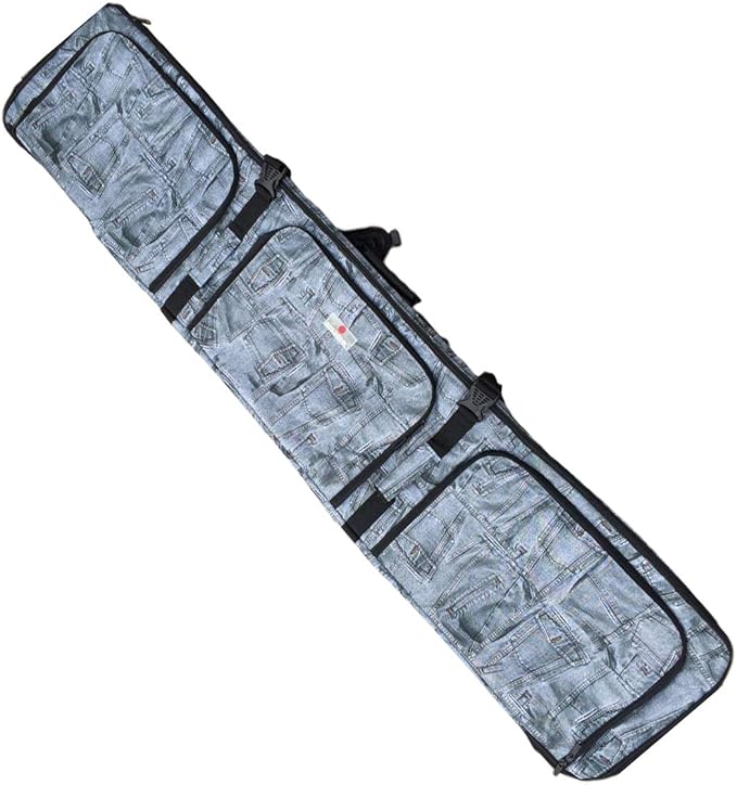 UNISTRENGH Snowboard Bag For Air Travel - Padded Snowboard Bag - Waterproof Fully Padded Snowboarding Travel Bag For Flying - Up to 165 CM Snowboards