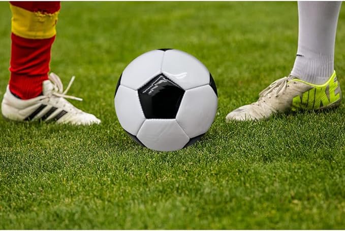 XEDGE Official Size Soccer Ball,Size 5 Training Ball for Girls,Boys,Youth Teenagers,Adults,Machine Stitched for Indoor Outdoor Play