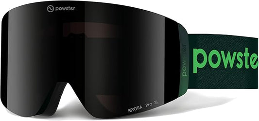 Ski Goggles Snow OTG Snowboard Goggles Magnetic Interchangeable Lens Frameless UV Protection Anti-fog mobile Skating