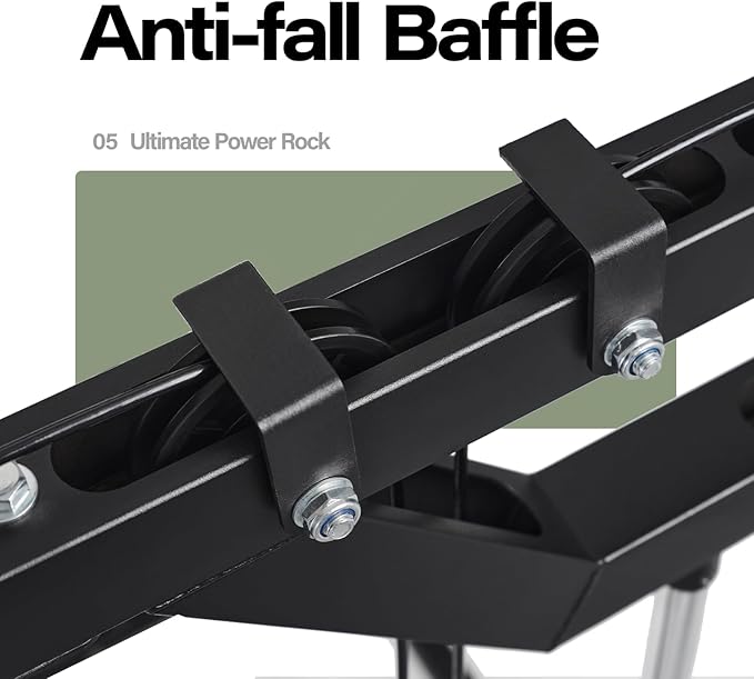 Major Fitness Drone2 Smith△ Machine – All-in-One Home Gym Squat Rack with Weight Bar, Dual LAT Pull-Down Systems & Cable Crossover Machine for Full-Body Workouts