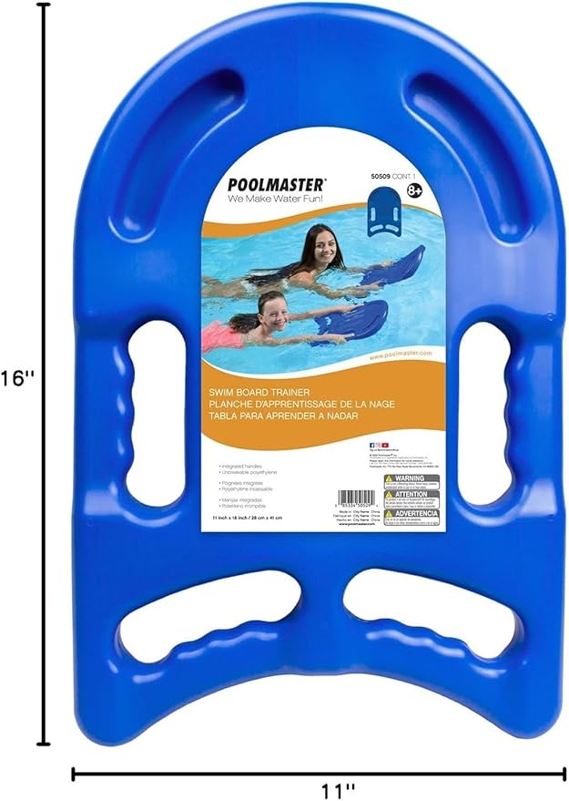 Poolmaster Advanced Kickboard Swim Trainer and Swim Aid