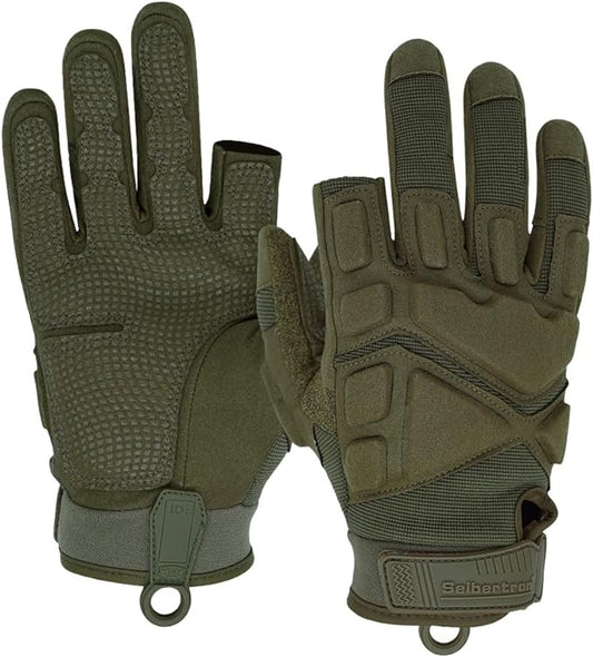 Seibertron Adult Or Youth S.O.L.A.G Sports Outdoor Water Resistant Full Finger Touchscreen Gloves