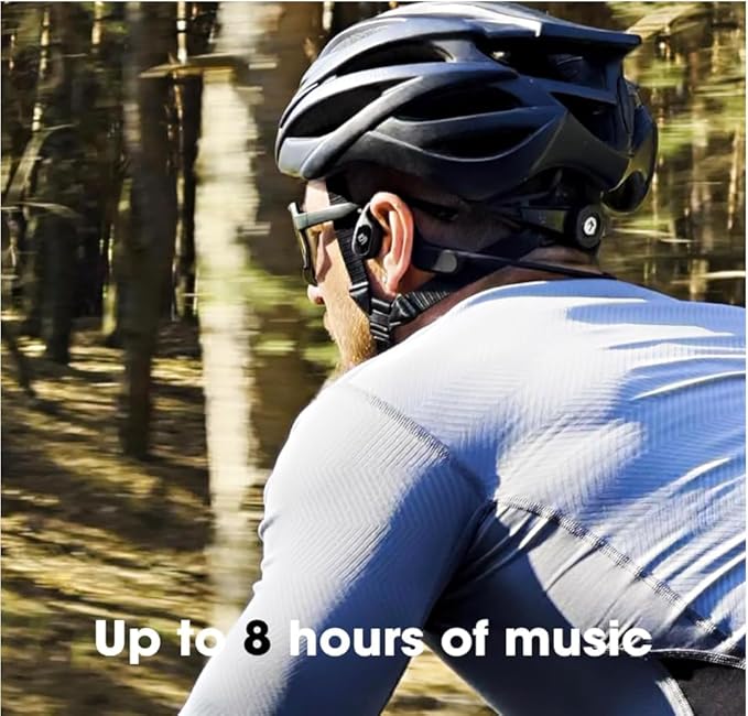 Versa Mini Open-Ear Swimming Headphones Bluetooth Bone Conduction Headphones, 32GB MP3 Player, IP68 Waterproof, Secure Fit for Workouts, Running, Swimming, Cycling, Gym, Built-in Microphone