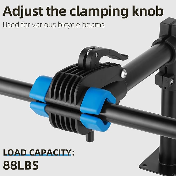 Urban Deco Bike Repair Stand Bench Mount Bike Stand Wall Mounted Bike Work Stand Bicycles Maintenance Rack Bike Clamp for Road Mountain Bike,Road Bike