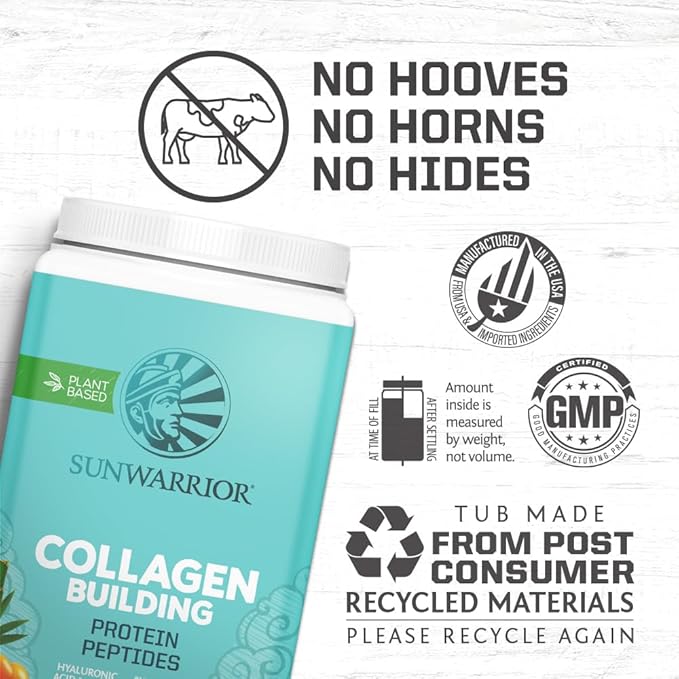 Vegan Collagen Protein Powder for Women Silica Plant Based Collagen Powder Chocolate Flavor Vegan Hair Skin and Nails Vitamins Non-GMO No Added Sugar Soy Dairy & Gluten Free (Chocolate, 40 Servings)
