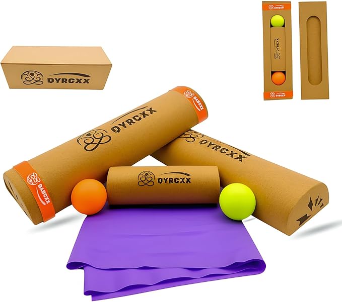 Balance Board - Cork Balancing Board, 11.8"/30cm, Unique Design for Balance Stability, Improve Mobility, Foot Strength, Foot Strengthener for Enhanced Foot Function, Balance Trainer - Prevent Falls