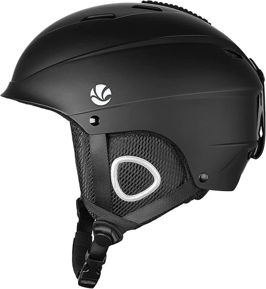 VANRORA Ski Helmet, Snowboard Helmet for Men & Women, Climate Control Venting, Dial Fit, Goggles Compatible, Removable Fleece Liner and Ear Pads, Safety-Certified