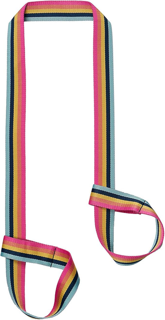 ZOOEASS Yoga Mat Strap, Adjustable Durable Yoga Mat Carrier & Stretching Strap, Multiple Color Choices