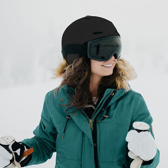 Retrospec Zephyr Ski Helmet - Snowboard Helmet for Adults & Youth - Adjustable Fit with Breathable Vents for Men, Women, Boys and Girls