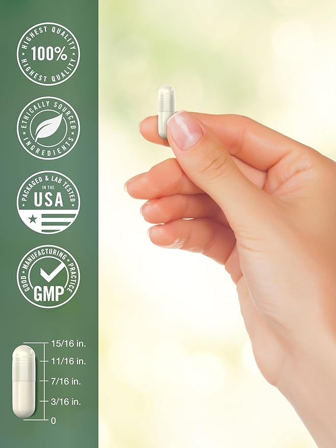 Tahoe Nutritionals Apple Cider Vinegar Capsules | 1800mg | 180 Count | Non-GMO, Gluten-Free Supplement