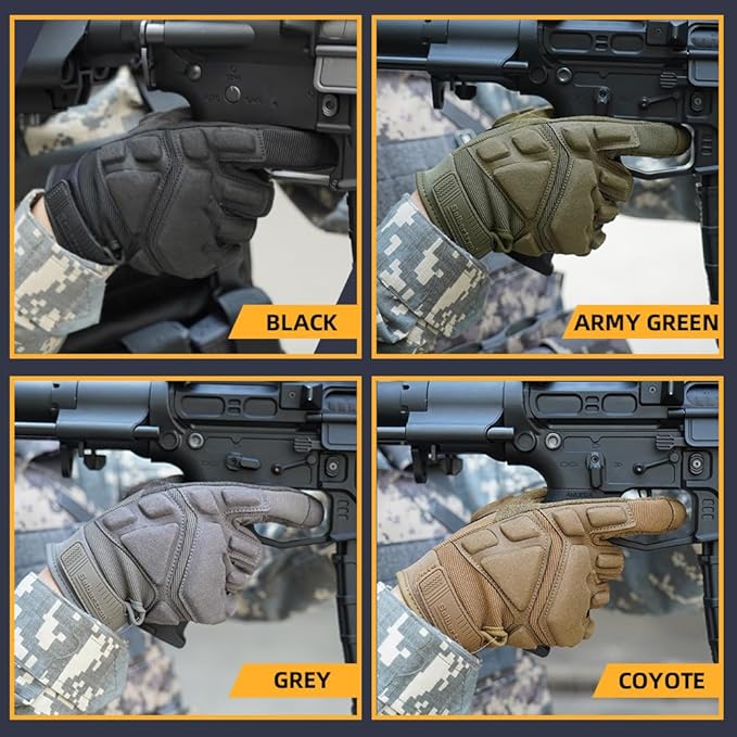 Seibertron Adult Or Youth S.O.L.A.G Sports Outdoor Water Resistant Full Finger Touchscreen Gloves