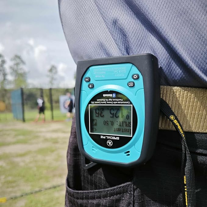 Shot Timer for Shooting Competition - IPSC,USPSA,IDPA,Shot Timer for Training&Dry Fire,Compatible with APP,Camera,Chronograph