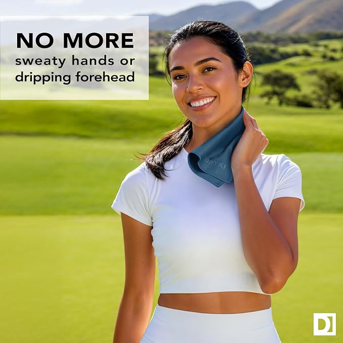Pocket-Sized Sweat Towels - The Original Sweat Absorbing Handkerchiefs - Quick-Dry Microfiber Sweat Rags for Face, Hands, & Body - Men & Women - Gym, Sports, and Work (Neutrals: 10 Pack)