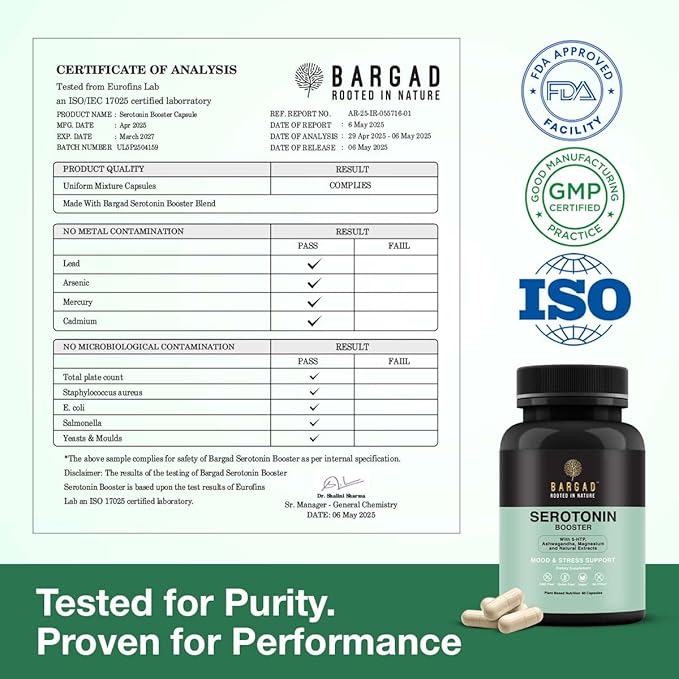 Serotonin Support Supplement – 5-HTP 150mg with L-Tryptophan, B6, Magnesium & Herbal Blend – Mood, Relaxation & Sleep Support – 60 Vegan Capsules – Non-GMO, Gluten-Free