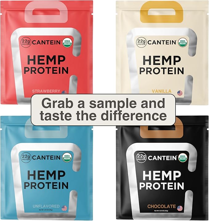 Organic Hemp Protein, Vegan Protein Powder, Clean Plant Based Protein Powder, Non Dairy Protein, Lactose Free Natural Protein, Gluten Free- 20 Servings, Chocolate