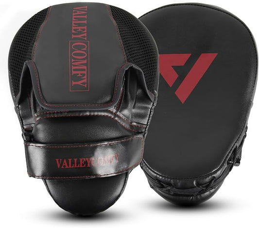 Valleycomfy Boxing Punching Mitts,Boxing Pads Mitts for Men,Ideal for Boxing Training,Kickboxing,Martial Arts